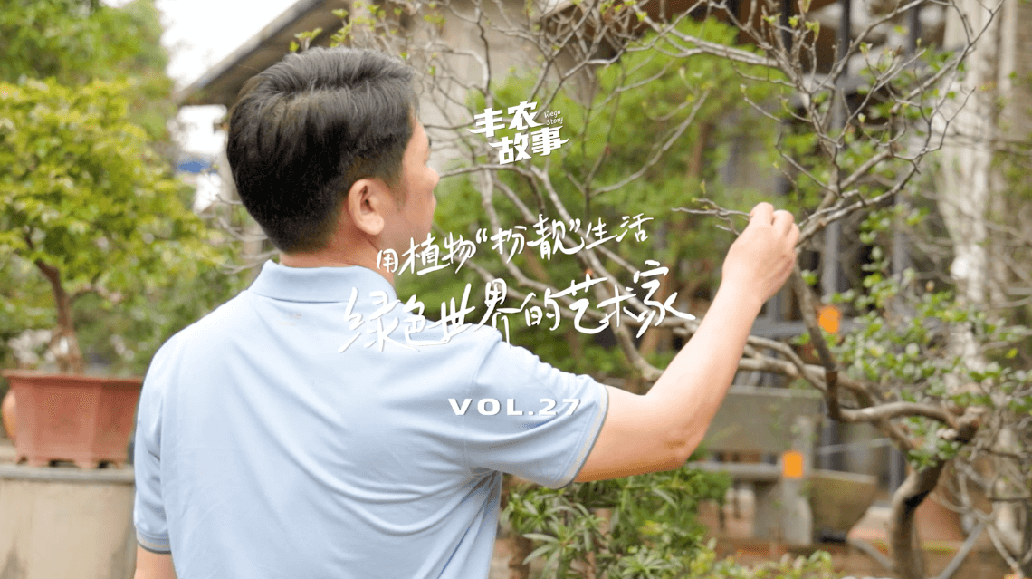 17年，他用一草一木去点亮了一个个家。